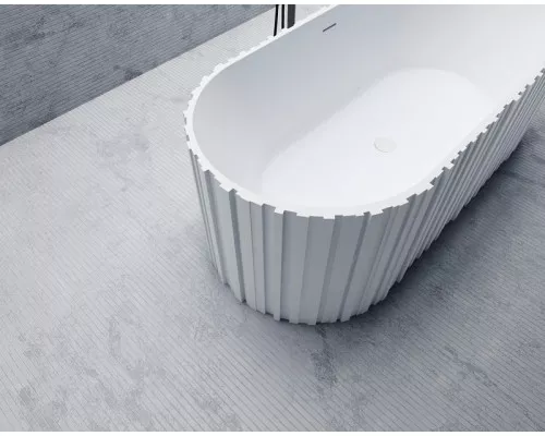 Ванна из искусственного камня Abber Stein 170x75 AS9653 без гидромассажа