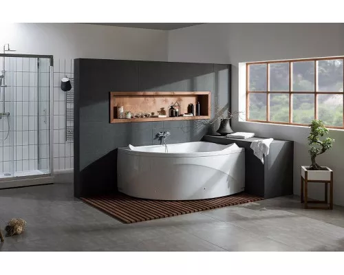 Купить Акриловая ванна Aquanet Jamaica 160x100 R 205503 без гидромассажа в магазине сантехники Santeh-Crystal.ru