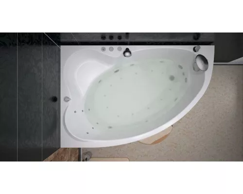 Купить Акриловая ванна Aquanet Mayorca 150x100 L 205403 без гидромассажа в магазине сантехники Santeh-Crystal.ru