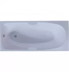 Акриловая ванна Aquatek Европа 180х80 EVR180-0000041 без гидромассажа с фронтальной панелью с каркасом (вклеенный) со слив-переливом (слева)