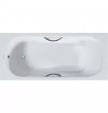 Чугунная ванна Aquatek Гамма 180x80 AQ8080FH-00 без антискользящего покрытия