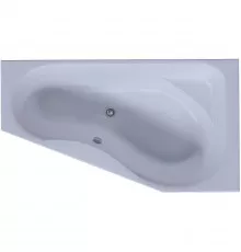 Акриловая ванна Aquatek Медея 170x95 R MED180-0000010 без гидромассажа с фронтальной и торцевой панелью (левая) с каркасом (вклеенный) со слив-переливом