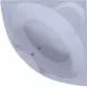 Заказать Акриловая ванна Aquatek Поларис-1 140х140 POL1-0000030 без гидромассажа с фронтальной панелью с каркасом (вклеенный) со слив-переливом в магазине сантехники Santeh-Crystal.ru