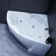 Заказать Акриловая ванна Aquatek Поларис-1 140х140 POL1-0000030 без гидромассажа с фронтальной панелью с каркасом (вклеенный) со слив-переливом в магазине сантехники Santeh-Crystal.ru