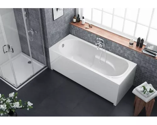 Купить Акриловая ванна Berges Lumbo 150x75 050004 без гидромассажа в магазине сантехники Santeh-Crystal.ru