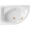 Акриловая ванна Excellent Aquarella 170x110 L WAEX.ARL17.LINE.GL с гидромассажем