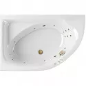 Акриловая ванна Excellent Aquarella 170x110 L WAEX.ARL17.SMART.BR с гидромассажем