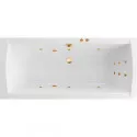 Акриловая ванна Excellent Aquaria Lux 180x80 WAEX.AQU18.LINE.GL с гидромассажем
