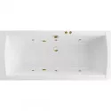 Акриловая ванна Excellent Aquaria Lux 180x80 WAEX.AQU18.SOFT.BR с гидромассажем