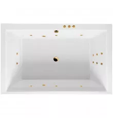 Акриловая ванна Excellent Crown Lux 190x120 WAEX.CRO19.SMART.GL с гидромассажем