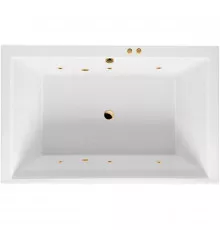 Акриловая ванна Excellent Crown Lux 190x120 WAEX.CRO19.SOFT.GL с гидромассажем
