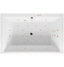 Акриловая ванна Excellent Crown Lux 190x120 WAEX.CRO19.ULTRA.GL с гидромассажем