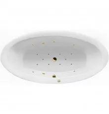 Акриловая ванна Excellent Lumina 190x95 WAEX.LUM19.RELAX.GL с гидромассажем