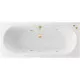 Купить Акриловая ванна Excellent Oceana Slim 160x75 WAEX.OCE16S.SOFT.GL с гидромассажем в магазине сантехники Santeh-Crystal.ru