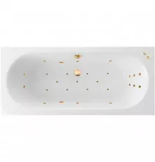 Акриловая ванна Excellent Oceana Slim 160x75 WAEX.OCE16S.ULTRA.GL с гидромассажем