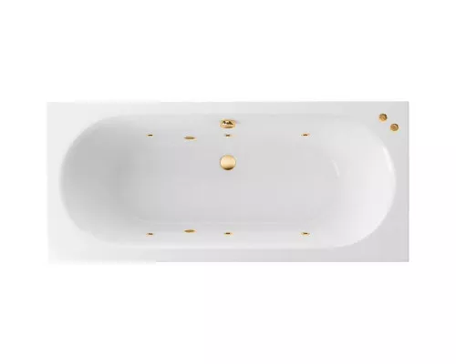 Купить Акриловая ванна Excellent Oceana Slim 180x80 WAEX.OCE18S.SOFT.GL с гидромассажем в магазине сантехники Santeh-Crystal.ru