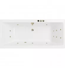 Акриловая ванна Excellent Pryzmat 180x80 WAEX.PRY18.SMART.BR с гидромассажем