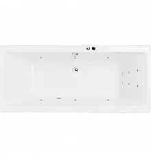 Акриловая ванна Excellent Pryzmat Slim 170x75 WAEX.PRY17S.LINE.CR с гидромассажем
