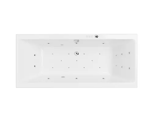 Купить Акриловая ванна Excellent Pryzmat Slim 170x75 WAEX.PRY17S.ULTRA.CR с гидромассажем в магазине сантехники Santeh-Crystal.ru