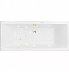 Акриловая ванна Excellent Pryzmat Slim 160x75 WAEX.PRY16S.RELAX.GL с гидромассажем