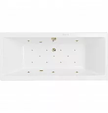 Акриловая ванна Excellent Pryzmat Slim 160x75 WAEX.PRY16S.RELAX.BR с гидромассажем