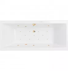 Акриловая ванна Excellent Pryzmat Slim 180x80 WAEX.PRY18S.RELAX.GL с гидромассажем