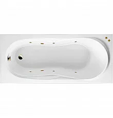 Акриловая ванна Excellent Sekwana 170x75 WAEX.SEK17.SOFT.BR с гидромассажем