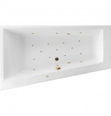 Акриловая ванна Excellent Sfera Slim 170x100 L WAEX.SFL17S.RELAX.GL с гидромассажем