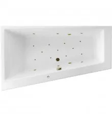 Акриловая ванна Excellent Sfera Slim 170x100 L WAEX.SFL17S.RELAX.BR с гидромассажем