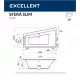 Заказать Акриловая ванна Excellent Sfera Slim 170x100 L WAEX.SFL17S.SOFT.GL с гидромассажем в магазине сантехники Santeh-Crystal.ru