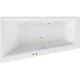 Заказать Акриловая ванна Excellent Sfera Slim 170x100 L WAEX.SFL17S.SOFT.GL с гидромассажем в магазине сантехники Santeh-Crystal.ru