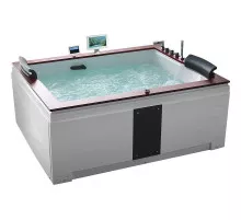 Акриловая ванна Gemy 186х151 G9052 II O R с гидромассажем