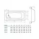Купить Стальная ванна Koller Pool Liberty 160x70 B60C2200E без антискользящего покрытия в магазине сантехники Santeh-Crystal.ru