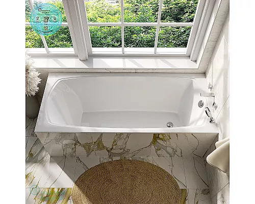 Купить Ванна из литьевого мрамора Marmo Bagno Элза 170x75 MB-Э170-75 без гидромассажа в магазине сантехники Santeh-Crystal.ru