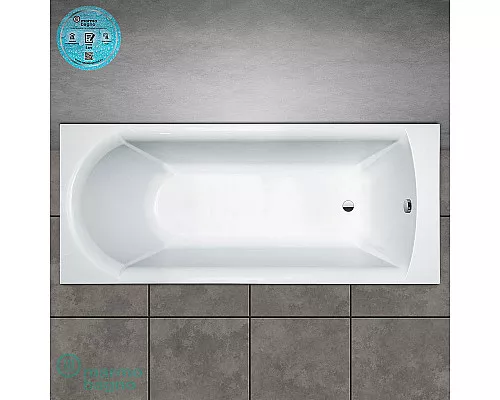 Заказать Ванна из литьевого мрамора Marmo Bagno Глория 180x80 MB-GL180-80 без гидромассажа в магазине сантехники Santeh-Crystal.ru