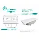Купить Ванна из литьевого мрамора Marmo Bagno Лучия 180x80 MB-L180-80 без гидромассажа в магазине сантехники Santeh-Crystal.ru