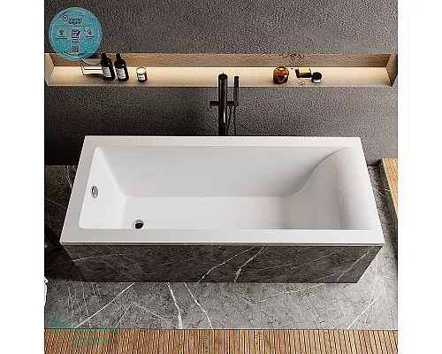 Заказать Ванна из литьевого мрамора Marmo Bagno Ницца 170x80 MB-N170-80 без гидромассажа в магазине сантехники Santeh-Crystal.ru