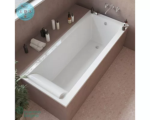 Заказать Ванна из литьевого мрамора Marmo Bagno Ницца 180x80 MB-NP180-80 без гидромассажа в магазине сантехники Santeh-Crystal.ru