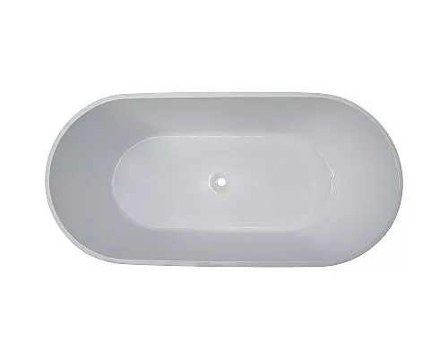 Купить Ванна из литьевого мрамора Marmo Bagno Палермо 168х80 MB-PL170-80 без гидромассажа в магазине сантехники Santeh-Crystal.ru