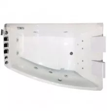Акриловая ванна Orans 120x170 R 65100xr с гидромассажем