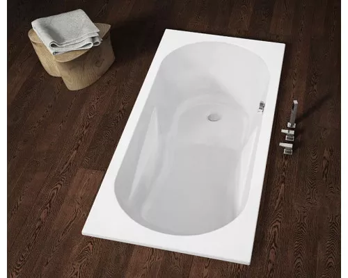 Купить Акриловая ванна Riho Lazy 180х80 R B082001005 (BC4200500000000) без гидромассажа в магазине сантехники Santeh-Crystal.ru