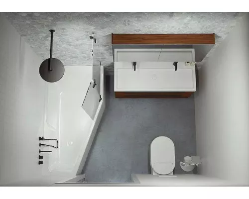 Заказать Акриловая ванна Riho Rething Space 180х110 R B115001005 (BR1800500000000) без гидромассажа в магазине сантехники Santeh-Crystal.ru