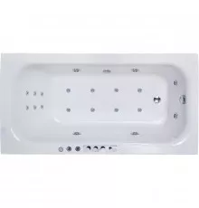 Акриловая ванна Royal Bath Accord De Luxe 180x90 RB627100DL с гидромассажем