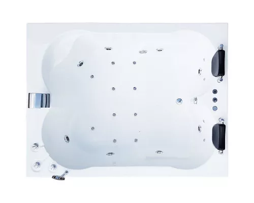 Заказать Акриловая ванна Royal Bath Hardon De Luxe 200х150 RB083100DL с гидромассажем в магазине сантехники Santeh-Crystal.ru