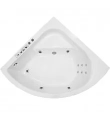 Акриловая ванна Royal Bath Rojo Comfort 150x150 RB375201CO с гидромассажем