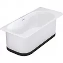 Ванна из литьевого мрамора 180x82 см Salini S-Stone Ninfea 102721M Ванна из литьевого мрамора 180x82 см Salini S-Stone Ninfea 102721M