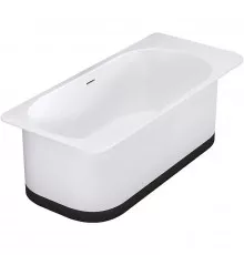 Ванна из литьевого мрамора 180x82 см Salini S-Stone Ninfea 102721M