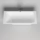 Заказать Ванна из литьевого мрамора 180x80 см Salini S-Stone Orlanda 102022M в магазине сантехники Santeh-Crystal.ru