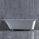 Заказать Ванна из литьевого мрамора 180x80 см Salini S-Stone Orlanda 102022M в магазине сантехники Santeh-Crystal.ru
