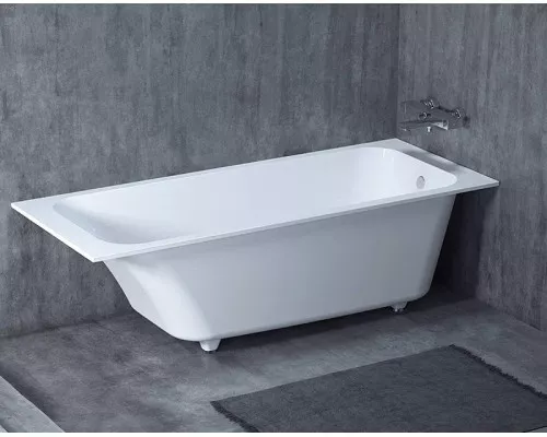 Заказать Ванна из литьевого мрамора 180x80 см Salini S-Stone Orlanda 102022M в магазине сантехники Santeh-Crystal.ru